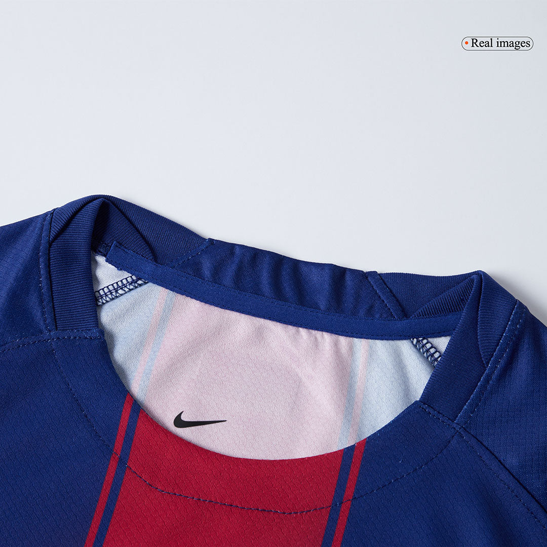 ROONY #28 Barcelone Domicile Maillot 2025/26 Rouge et Bleu - UCL - Super