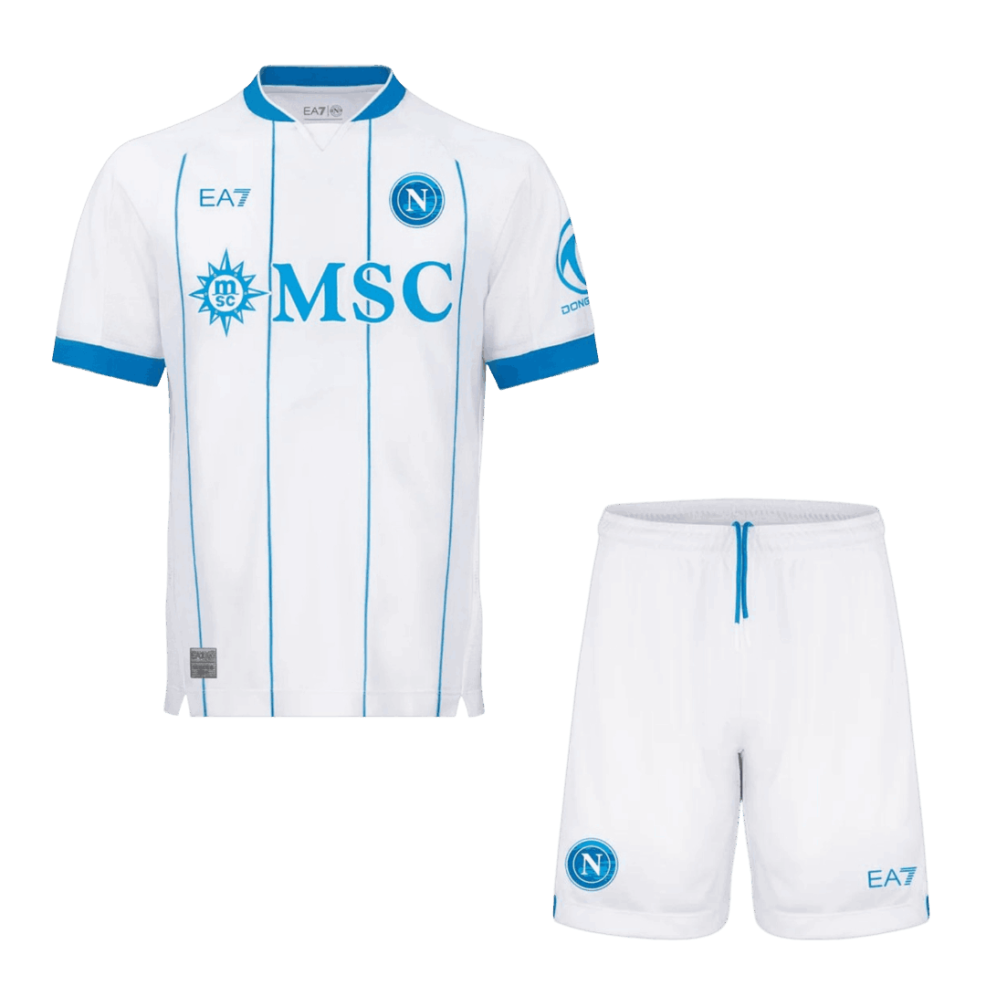 Naples Extérieur Maillot Kit 2026/27 Blanc