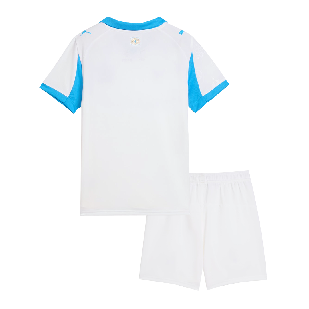 Vente Flash Olympique de Marseille Domicile Maillot Kit 2025/26 Enfant