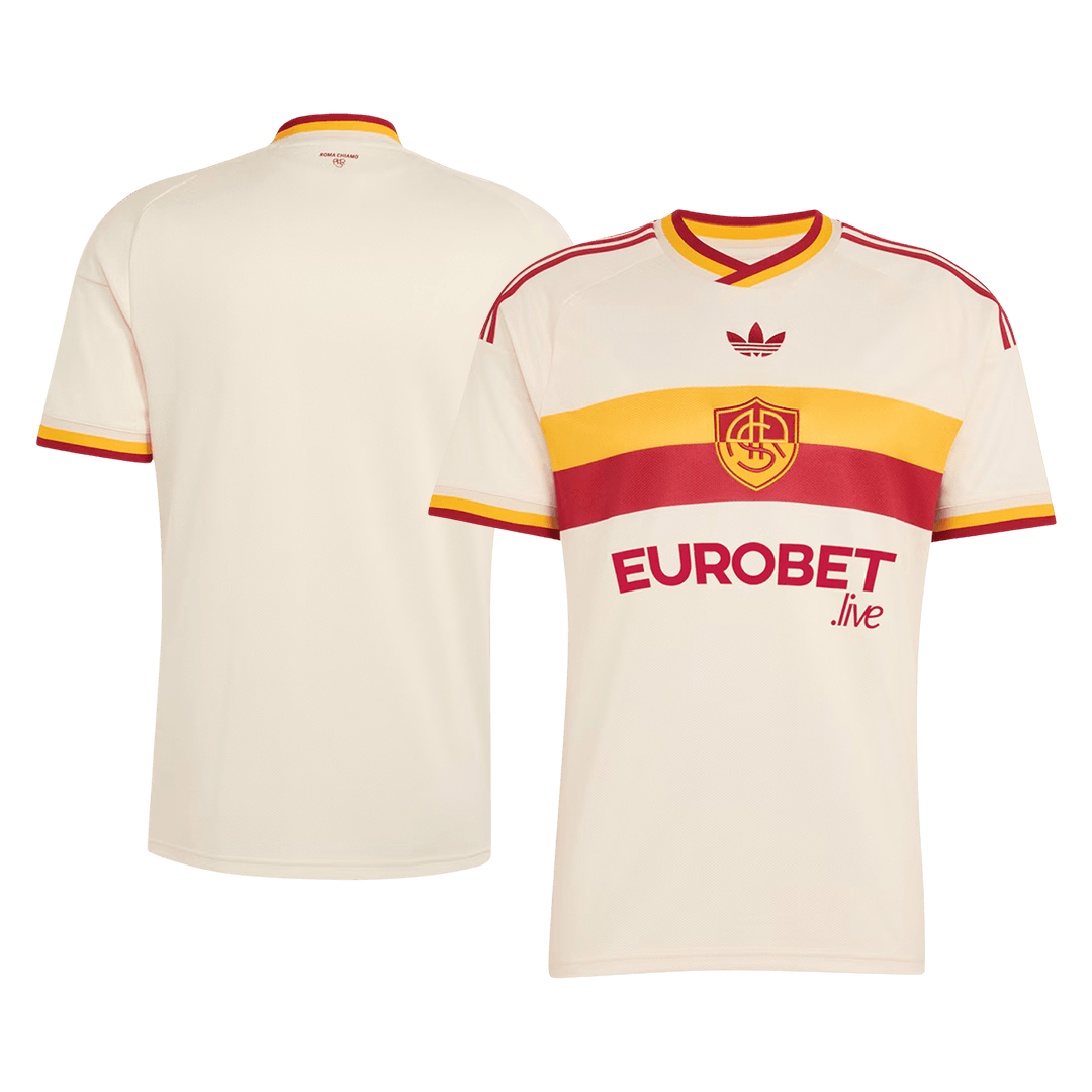 Roma Extérieur Maillot 2026/27 Blanc